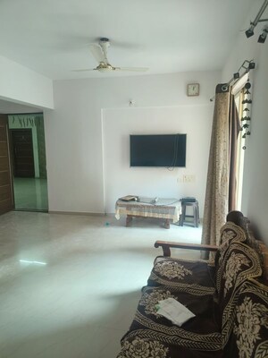 Living Room in 3 BHK Apartment at Essen Shonest Towers, Wakad – for Rent