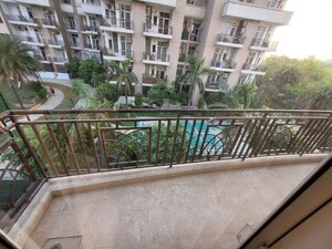 Balcony in 3.5 BHK Apartment at JM Aroma, Sector 75 – for Rent
