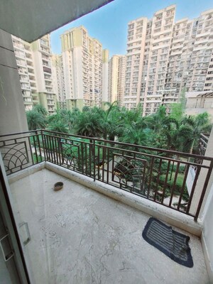 Balcony in 3.5 BHK Apartment at JM Aroma, Sector 75 – for Rent