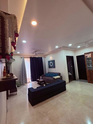 Living Room in 2 BHK Apartment at Prestige Misty Waters, Hebbal – for Rent