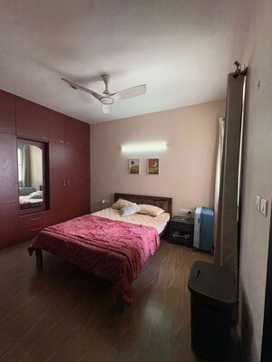Bedroom in 2 BHK Apartment at Prestige Misty Waters, Hebbal – for Rent