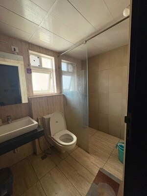 Bathroom in 2 BHK Apartment at Prestige Misty Waters, Hebbal – for Rent