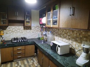 Kitchen in 3.5 BHK Apartment at Shipra Royal Tower, Ahinsa Khand 2 – for Sale