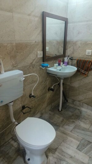 Bathroom in 3.5 BHK Apartment at Shipra Royal Tower, Ahinsa Khand 2 – for Sale
