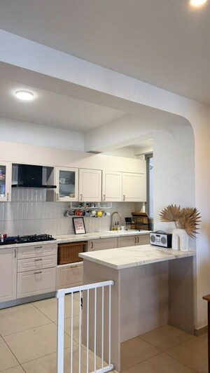 Kitchen in 3 BHK Apartment at Goyal Orchid Piccadilly, Thanisandra Main Road – for Rent