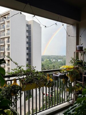 3 BHK Apartment – Exterior View View at Goyal Orchid Piccadilly, Thanisandra Main Road - for Rent