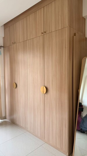 Bathroom in 3 BHK Apartment at Goyal Orchid Piccadilly, Thanisandra Main Road – for Rent