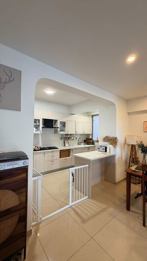 Kitchen in 3 BHK Apartment at Goyal Orchid Piccadilly, Thanisandra Main Road – for Rent