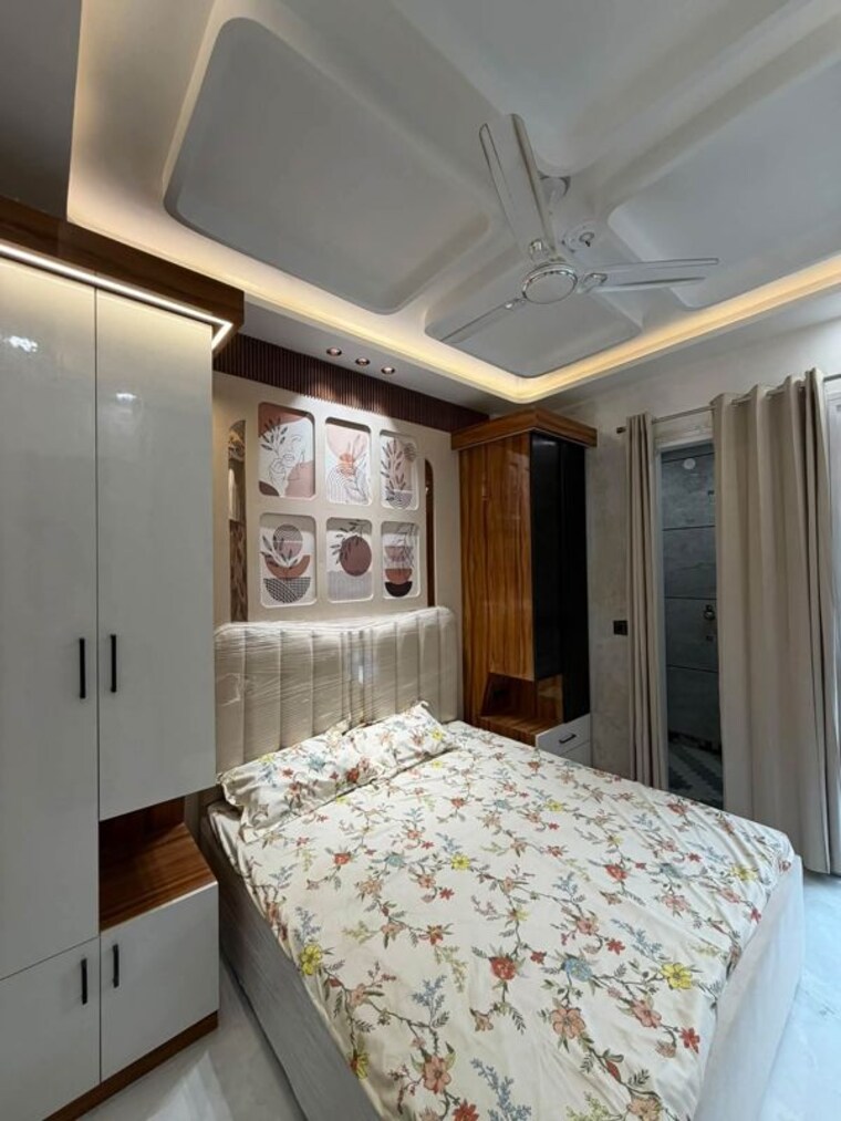 Bedroom, uttam nagar 3 Bedroom 911 Sq.Ft. Builder Floor In Uttam Nagar Delhi 10694324