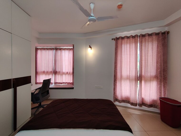 Bedroom, bhartiya-nikoo-homes-phase-2 2 Bedroom 1099 Sq.Ft. Apartment In Thanisandra Main Road Bangalore 10694337