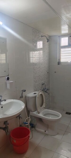 Bathroom in 2 BHK Apartment at Mantri Celestia, Gachibowli – for Rent