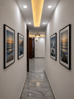 Building Lobby in 2 BHK Builder Floor at Panchsheel Vihar – for Rent