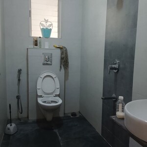 Bathroom in 3 BHK Apartment at Rosa Manhattan, Ghodbunder Road – for Rent