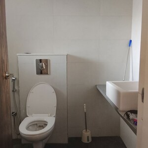 Bathroom in 3 BHK Apartment at Rosa Manhattan, Ghodbunder Road – for Rent