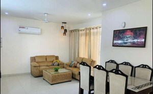 Living Room in 3 BHK Apartment at La Prisma, Dhakoli – for Rent