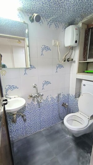 Bathroom in 2 BHK Apartment at Prabhadevi – for Rent