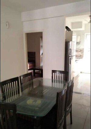 Dining area in 3 BHK Apartment at Sushma Valencia, International Airport Road – for Rent