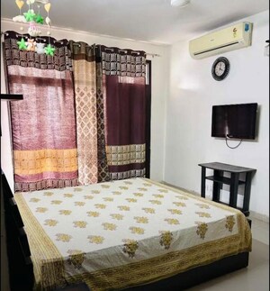 Bedroom in 3 BHK Apartment at Jaipurias Sunrise Greens Zirakpur, Vip Road – for Rent