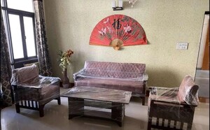 Living Room in 3 BHK Apartment at Jaipurias Sunrise Greens Zirakpur, Vip Road – for Rent