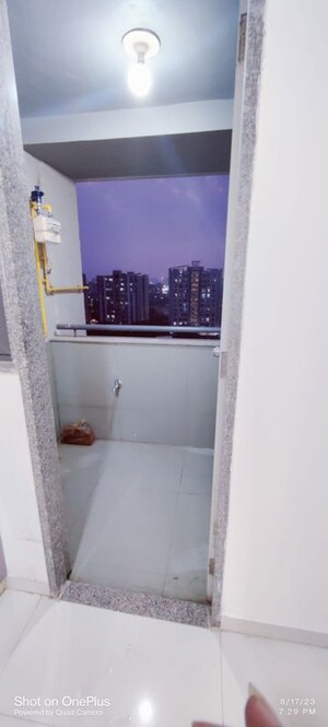 Balcony in 3 BHK Apartment at Satyagrah The Atlantis, Zundal – for Rent