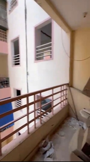 Staircase in 2 BHK Apartment at Nitishree Aura Chimera, Raj Nagar Extension – for Rent