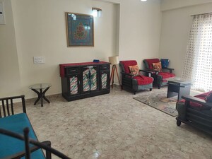 Living Room in 3 BHK Apartment at Amrapali Terrace Homes, Tech Zone 4 Greater Noida – for Rent