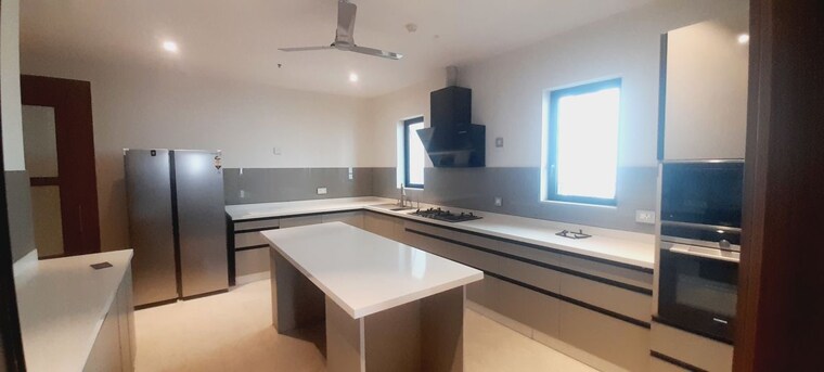 Kitchen, aparna-one 4 Bedroom 5216 Sq.Ft. Apartment In Shaikpet Hyderabad 10694479
