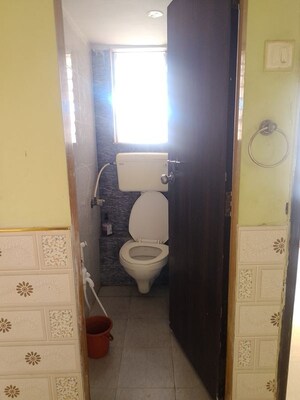 Bathroom in 1 BHK Apartment at SB Lifespaces Sandeep Heights, Nalasopara West – for Rent