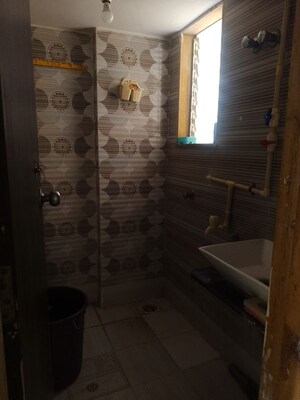 Bathroom in 1 BHK Apartment at SB Lifespaces Sandeep Heights, Nalasopara West – for Rent