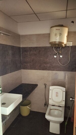 Bathroom in 1 RK Apartment at Paramount Golfforeste, Zeta I Greater Noida – for Rent