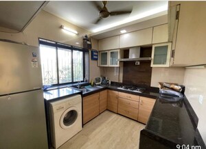 Kitchen in 3 BHK Apartment at Sea Side CHS Andheri, Andheri West – for Rent