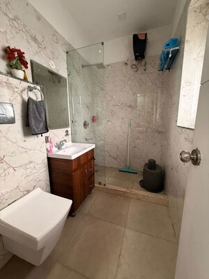 Bathroom in 3 BHK Builder Floor at Sector 17 – for Rent