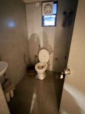 Bathroom in  Office Space at Shilp Corporate Park, Bodakdev – for Rent