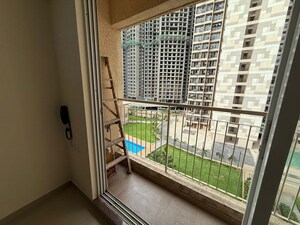 Balcony in 1 BHK Apartment at Hiranandani Estate, Ghodbunder Road – for Rent