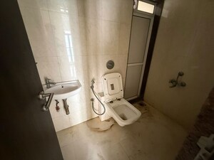 Bathroom in 1 BHK Apartment at Hiranandani Estate, Ghodbunder Road – for Rent