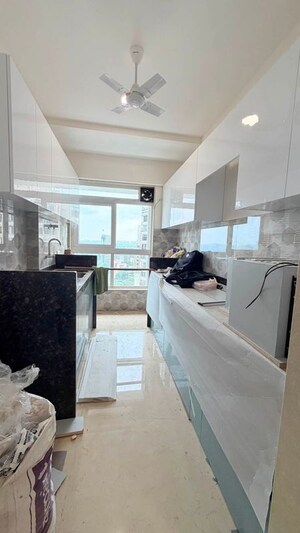 Kitchen in 2 BHK Apartment at Group Satellite Elegance, Goregaon East – for Rent