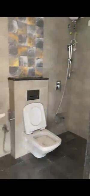 Bathroom in 2 BHK Apartment at Naman Habitat, Andheri West – for Rent