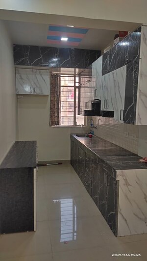 Kitchen in 3 BHK Apartment at Emaar Gurgaon Greens, Sector 102 – for Rent