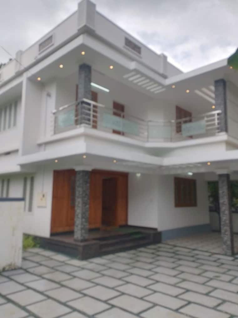 Exterior View, kuttanellur 4 Bedroom 2000 Sq.Ft. Independent House In Kuttanellur Thrissur 10694674