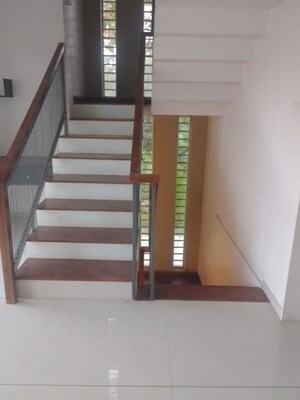 Staircase in 4 BHK Independent House at Kuttanellur – for Sale
