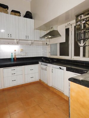 Kitchen in 3 BHK Builder Floor at Greater Kailash I – for Rent