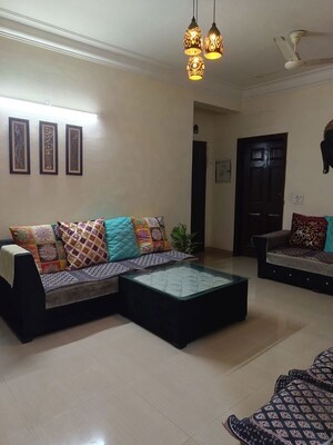 Living Room in 2.5 BHK Apartment at Galaxy Royale, Gaur City 2 – for Sale