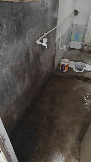 Bathroom in 1 RK Independent House at Kalindi – for Rent