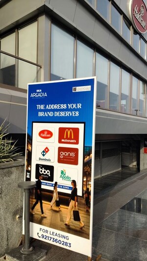  Shop – Exterior View View at SKA Arcadia, Wave City - for Sale