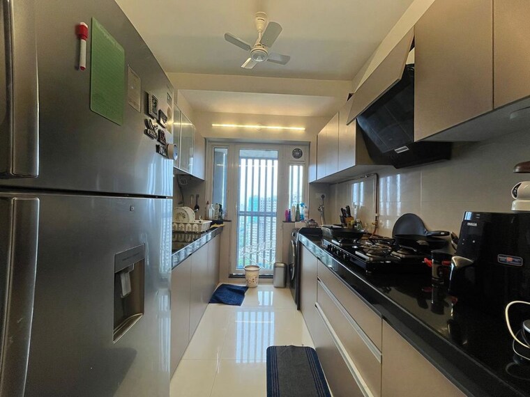Kitchen, rustomjee-erika 2 Bedroom 620 Sq.Ft. Apartment In Bandra East Mumbai 10694789