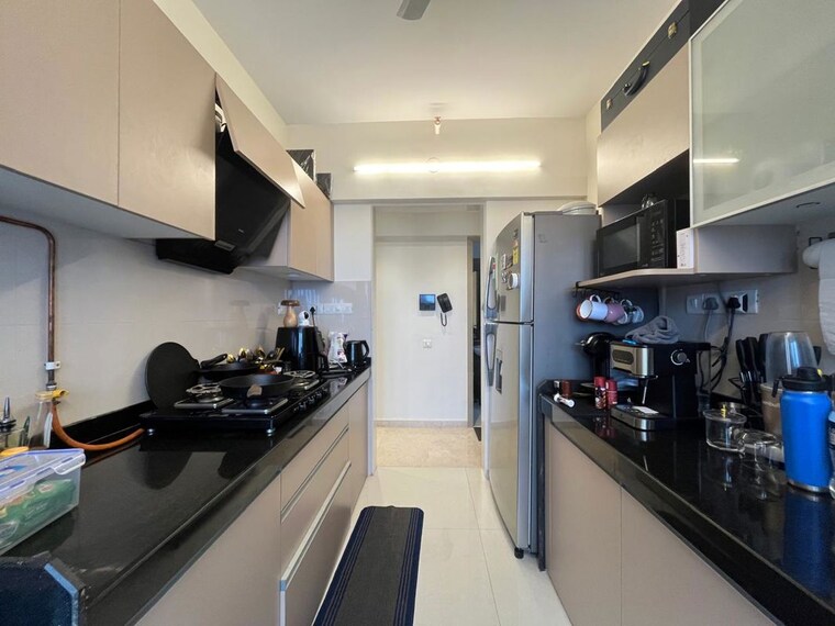Kitchen, rustomjee-erika 2 Bedroom 620 Sq.Ft. Apartment In Bandra East Mumbai 10694789