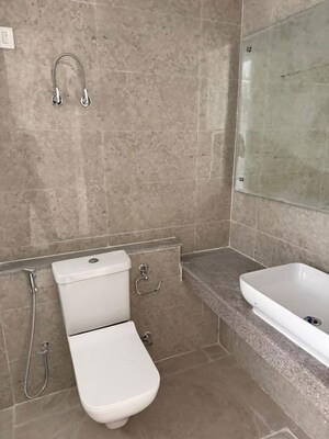 Bathroom in 2 BHK Apartment at Eldeco Live By The Greens, Sector 150 – for Rent