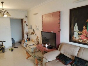 Living Room in 3 BHK Apartment at Chandak Boulevard 15, Malad East – for Sale