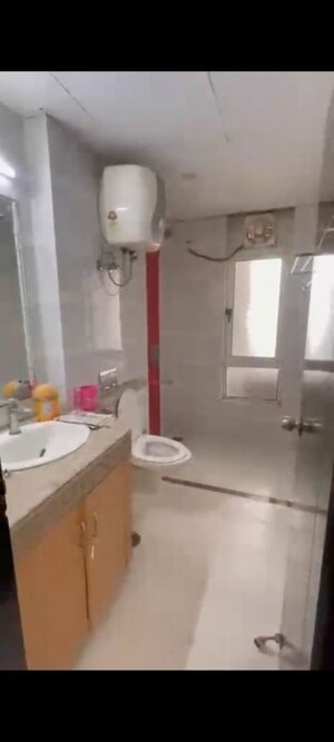 Bathroom in 3 BHK Apartment at Jaypee Kalypso Court, Sector 128 – for Rent