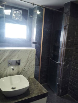 Bathroom in 4 BHK Builder Floor at Safdarjung Enclave – for Rent